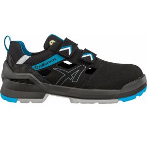 Albatros Forge Air Black/Blue Low S1 ESD FO SR munkavédelmi szandál 145888217 - Építkezés & Felújítás