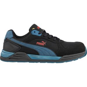 Puma Frontside BLK/Blue low S1PS ESD FO HRO SR munkavédelmi cipő 145888452 - Munkavédelem