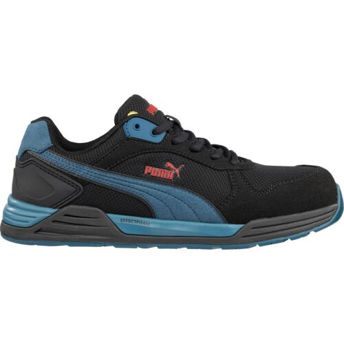 Puma Frontside BLK/Blue low S1PS ESD FO HRO SR munkavédelmi cipő 145888452