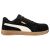 Puma Iconic BLK/Gum Low S1PL védőcipő - Oldalnézet fekete biztonsági cipőről