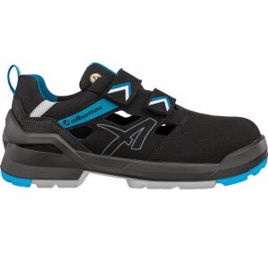 Albatros Forge Air Black/Blue Low S1 ESD FO SR munkavédelmi szandál 145889658 - Építkezés & Felújítás