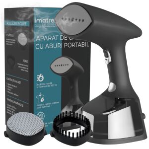 Aparat de Calcat Vertical Portabil cu Aburi IMA Trend 1800W, Rezervor 300ml, Incalzire Rapida 30s 145890758 - Aparate de abur manual