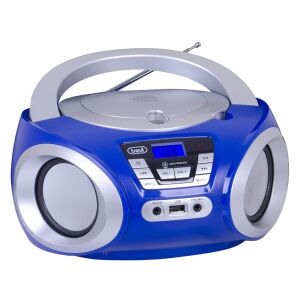 Trevi CMP 544BT Hordozható CD lejátszós Bluetooth/FM/USB Rádió - Kék