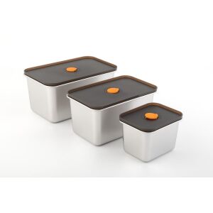 Carl Schmidt Sohn KOCH SYSTEME rozsdamentes acél ételtartó szett