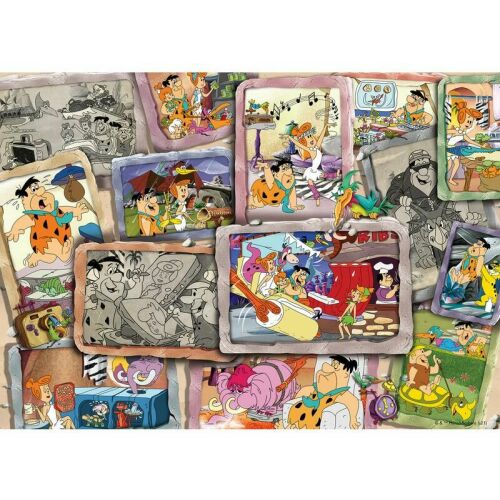 Ravensburger 1000 db-os puzzle - A Flintstone család (12000407) 179145116 - Ravensburger