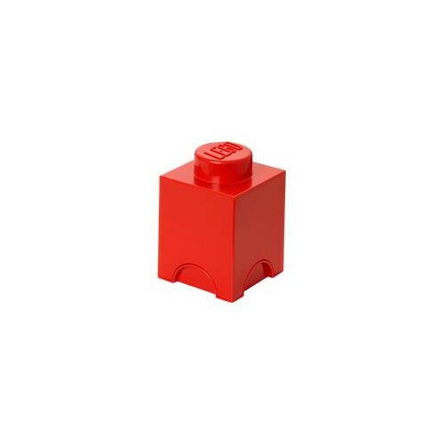 Egyetlen piros LEGO tárolókocka - Játéktároló