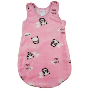 Mintás ujjatlan wellsoft hálózsák 2,5 TOG