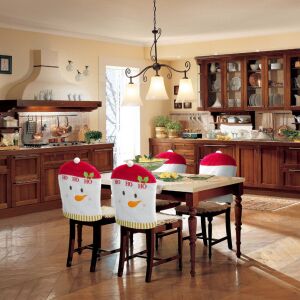 Family 55926C Székdekor - hóember - 50 x 60 cm