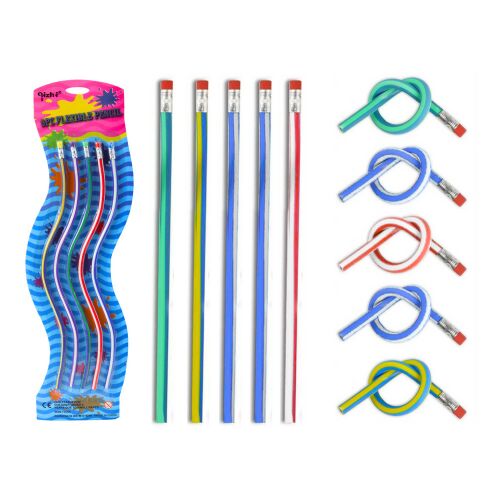 Rugalmas ceruza radírral Puha hajlítható 5 db 30cm 145932544