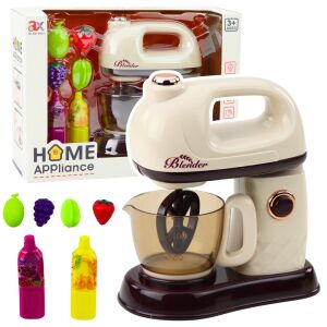 Mixer Konyhai Robot gyerekeknek Gyümölcslé Fények Fehéren hangzik 145932758 - Lean Toys