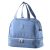 Hőszigetelő reggelizőtáska állítható kék pánttal 27cm 145933116