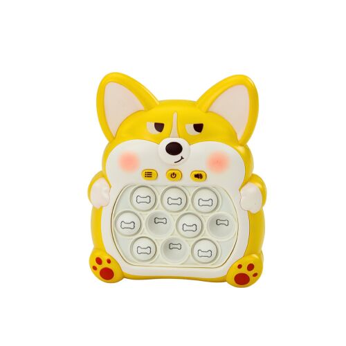 Arcade játékkonzol Pop-It Fox 7 játékmódok sárga