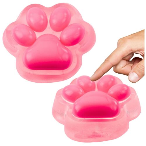 Squishy Cat Paw Stresszoldó Szenzoros Rózsaszín 145933764