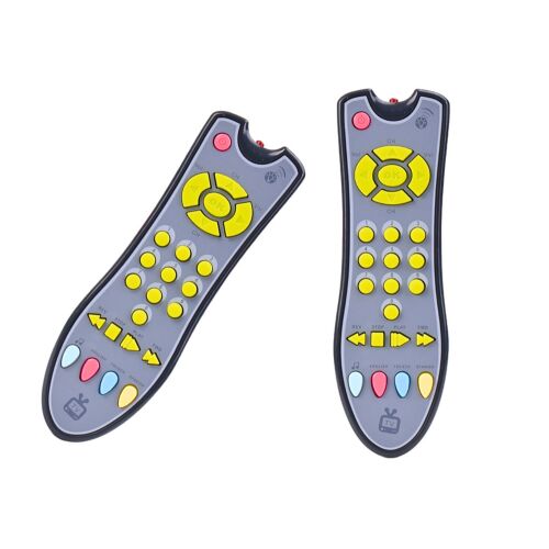 Interaktív TV távirányító játék kisgyermekeknek, oktató fényekkel és hangokkal