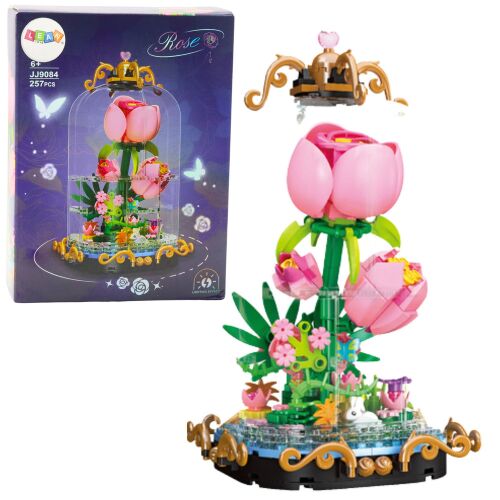 Építőkockák Örök Rózsa a Kupolában Kompozíció 257 db. 145934067