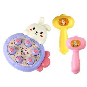 Whac-A-Mole Purple Whac-A-Mole Arcade sárgarépa-zúzó nyúl játék