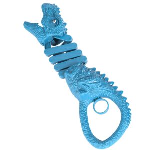 Kék dinoszaurusz fogó játék, Harapós Dinoszaurusz Birkózó Fegyver Kék, dinoszaurusz fej fogó - Lean Toys