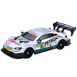 Ezüst Drift RC autó 1:16 méretarányú, távirányítós versenyautó - Lean Toys