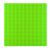 Építőlap építőkockákhoz Világoszöld 25,5x25,5 cm 145935457