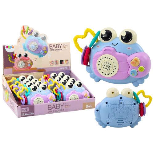 Rák Kamera Csörgő Projektor Elemmel Működő Hangok Kéken 145935511