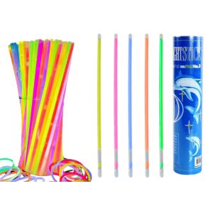 Fluoreszkáló fejpántok 100 darabos, sok színben, sötétben világítanak