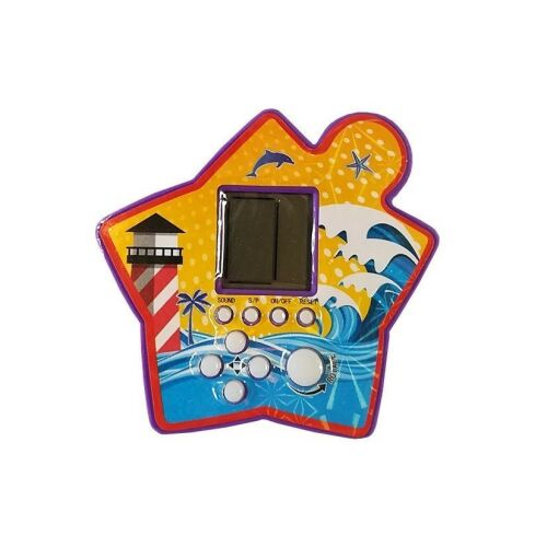 Téglajáték Elektronikus Tetris Hordozható Csillag Lila