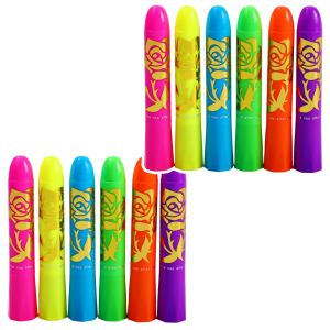 Arcfestő szett Neon UV fluoreszkáló ceruza 12db