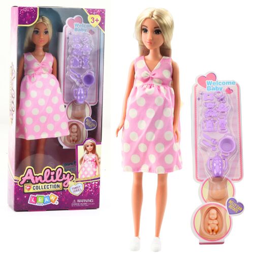 Anlily terhes baba pöttyös ruha kiegészítők baba 145937364