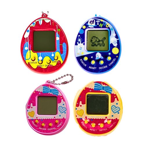 Elektronikus Tamagotchi elektronikus állatjáték, többféle színben