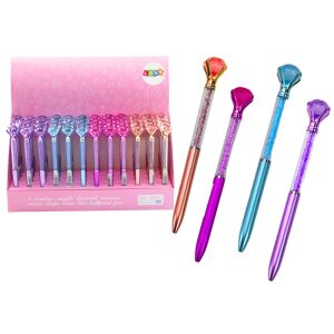 Gyémánt golyóstoll Diamonds Blue utántöltő 0,7 mm-es keverék