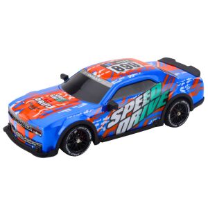 Kék RC Sportautó Drift Mintával - Lean Toys