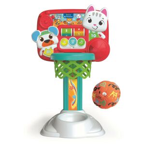 Interaktív kosárlabda készlet Kitten &amp; Bear lengyel Clementoni 50384 verzió