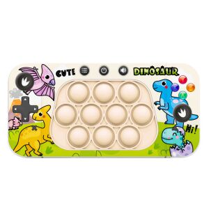 Arcade játékkonzol Pop It 4 játékmódok, dinoszauruszok
