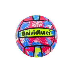 Gumigolyó fényes levelek rózsaszín kék 24 cm