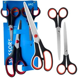 Irodai ollókészlet univerzális 3 db.