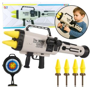 Hatalmas rakétavető M202 szivacsos rakéták 68cm