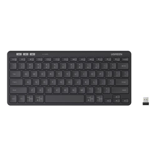Ugreen K551 vezeték nélküli többfunkciós billentyűzet, Bluetooth 5.3 fekete (75049) 145963944