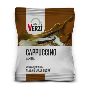 caffé VERZÍ Dolce Gusto capsule CAPPUCCINO VANILLA - kapszula 30db-os 145964784 - Kávépárna & Kávékapszula
