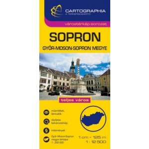 Sopron Várostérkép  1:12 500 45500942 