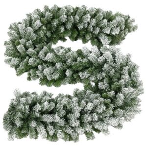 Havas Hatású Girland 270 cm HQ RUHHY – Prémium Dekoráció Beltéri és Kültéri Használatra 145967029 - Karácsony