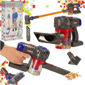 Детска прахосмукачка 3 в 1 със сменяеми глави – 78,5 см, реална всмукателна мощност, 250 абсорбиращи топчета от пяна 145967253 - Ikonka