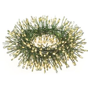 Indoor Kupferdraht Lichterkette 30m 900 Led, 8 Programme, mit Netzstecker, Warmweiß 145967393 - Lichterketten