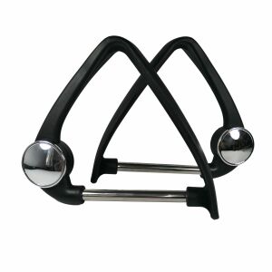 Zwei Armlehnen, Griffe, Chefsessel, klassisches Design, Metall, schwarz 145967725 - Bürostuhl