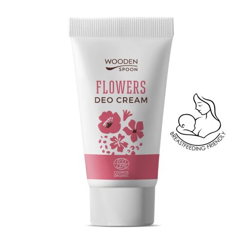 Virágos, bio krémes dezodor, 40 ml, Wooden Spoon 145968609 - Szépség és egészség