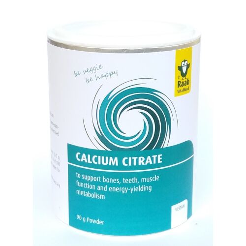Vegán kalcium-citrát por 90g RAAB