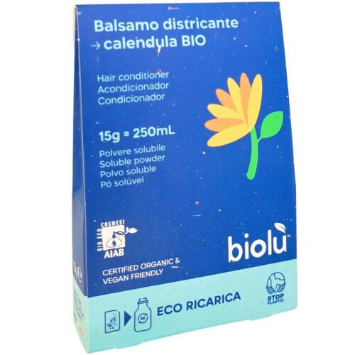 Bio körömvirágos hajbalzsam por 15 g, eco-pótló, Biolu 145968688 - Hajápolás