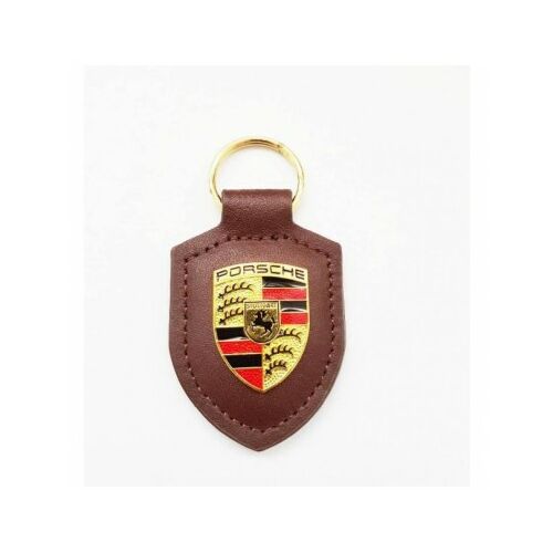 Luksusowy brelok Porsche w kolorze brązowym 145969179