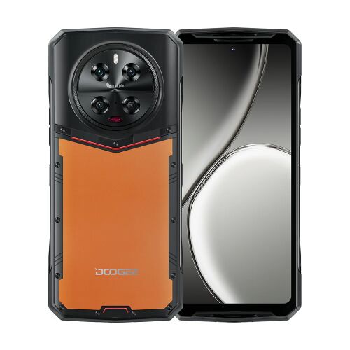 Doogee DK10 mobiltelefon, narancssárga, 5G, 6,67" 120 Hz 2K AMOLED, 32 GB RAM (12 GB + 20 GB bővíthető), 512 GB ROM, Android 13, Dimensity 8020, Morpho® négyes kamera, NFC, OTG, FM201h,51h 145969295