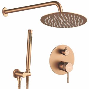 Unterputz Duschset Rea Lungo Grip Brush Copper + BOX 145969522 - Brausegarnitur