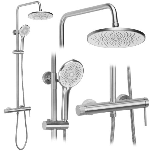 Sprchový set Rea Foss Clif Brush Nickel 145969523